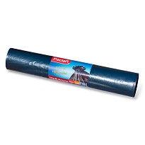 Мешки для мусора 240 л, черные, в рулоне 20 шт., ПВД 35 мкм, 1400х900 мм, PACLAN Big&Strong, 600823 в Санкт-Петербурге